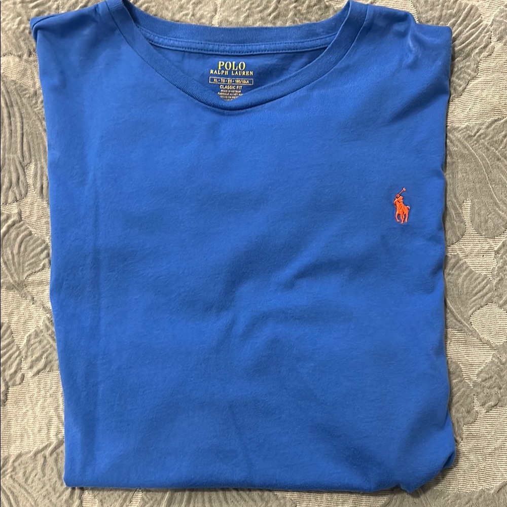 Polo by Ralph Lauren Men's Blue Shirt